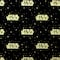 Camelot® Fabrics Star Wars™ Metallic Gold Logo on Black Cotton Fabric